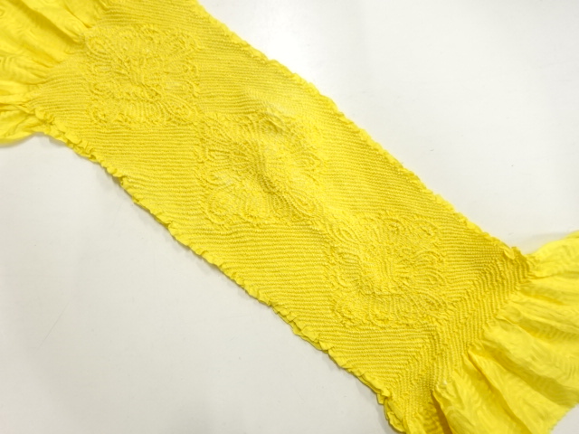 正絹　絞り　帯揚げ